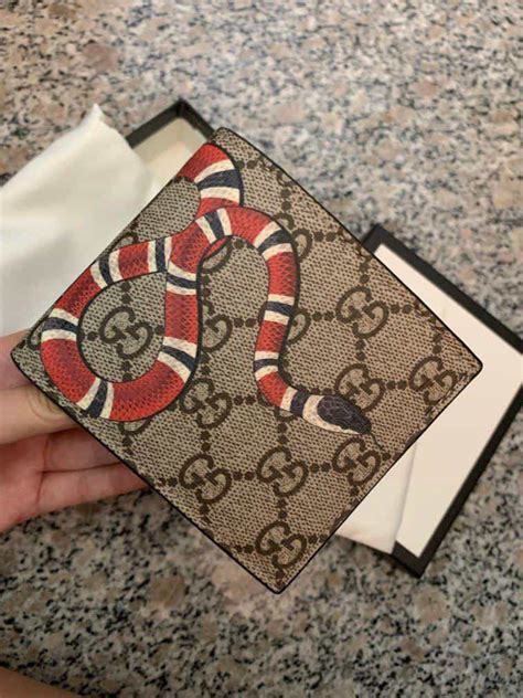 gucci snake wallet first copy|Gucci wallet snake original.